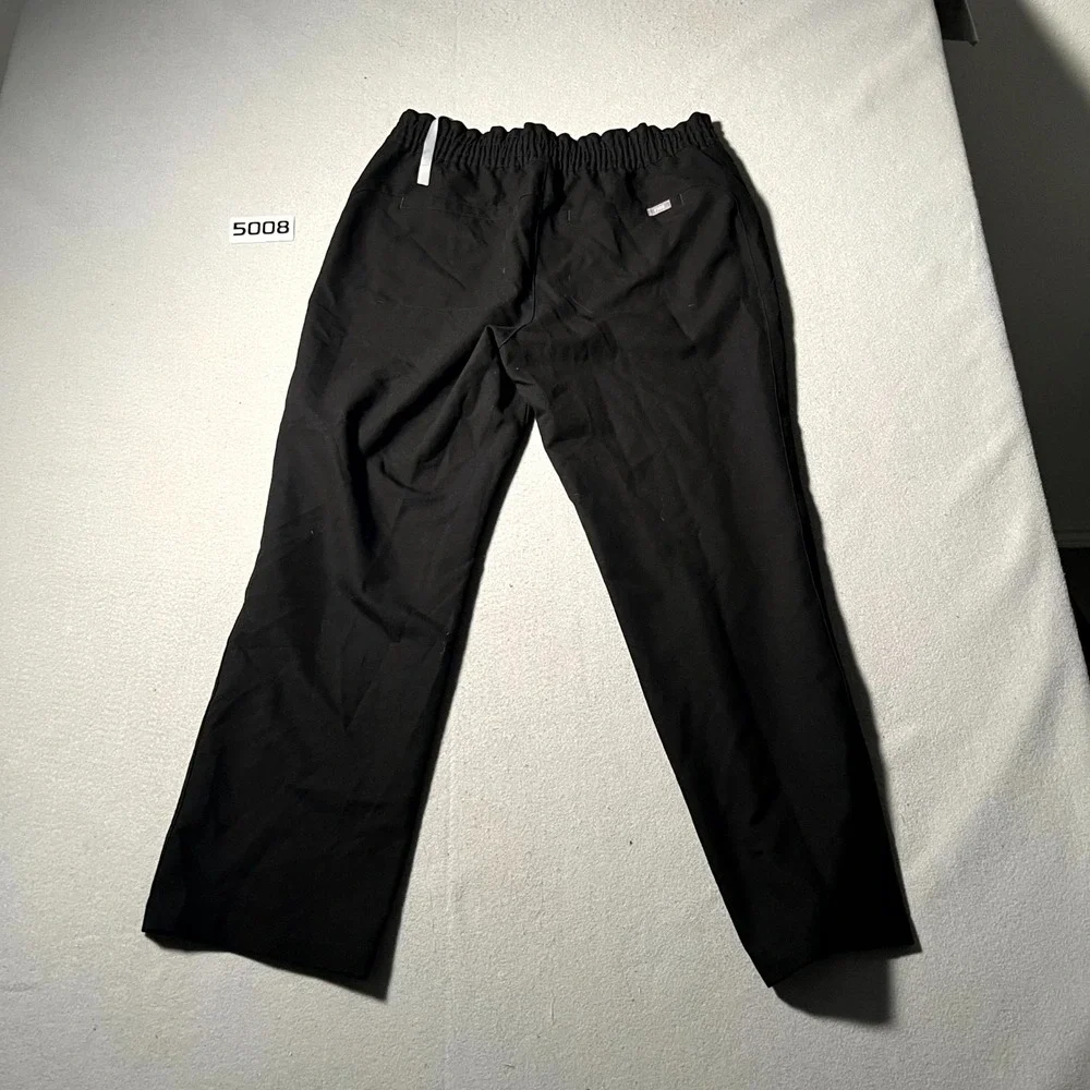 Figs Technical Collection Scrub‎ Pants Mens 32 Black Drawstring Nurse Medical